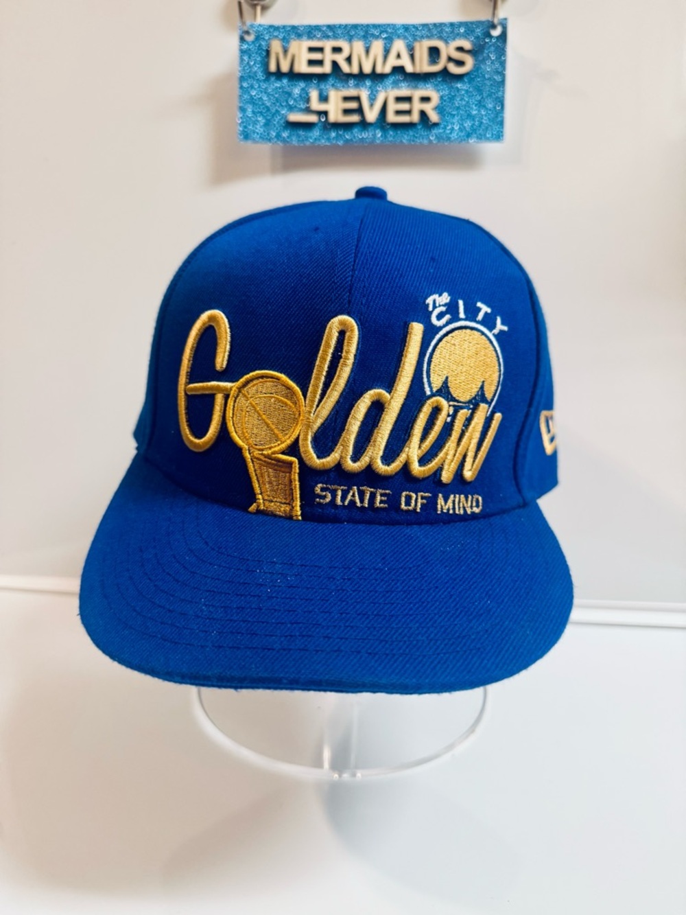 GS Warriors The City Golden State of Mind Champion Cap Hat 2016 OS Basketball